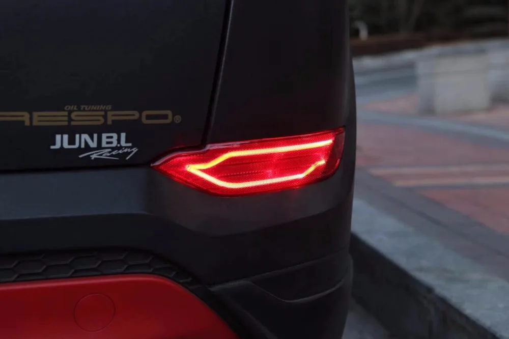 

Multi-function LED Rear Bumper Light Rear Fog Lamp Brake Light Turn Signal Light Reflector For Hyundai Tucson 2015 2016 2PCS