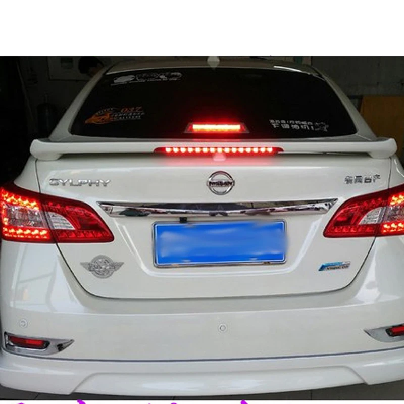 Спойлер для Nissan Sentra высококачественный спойлер из АБС-материала заднего крыла