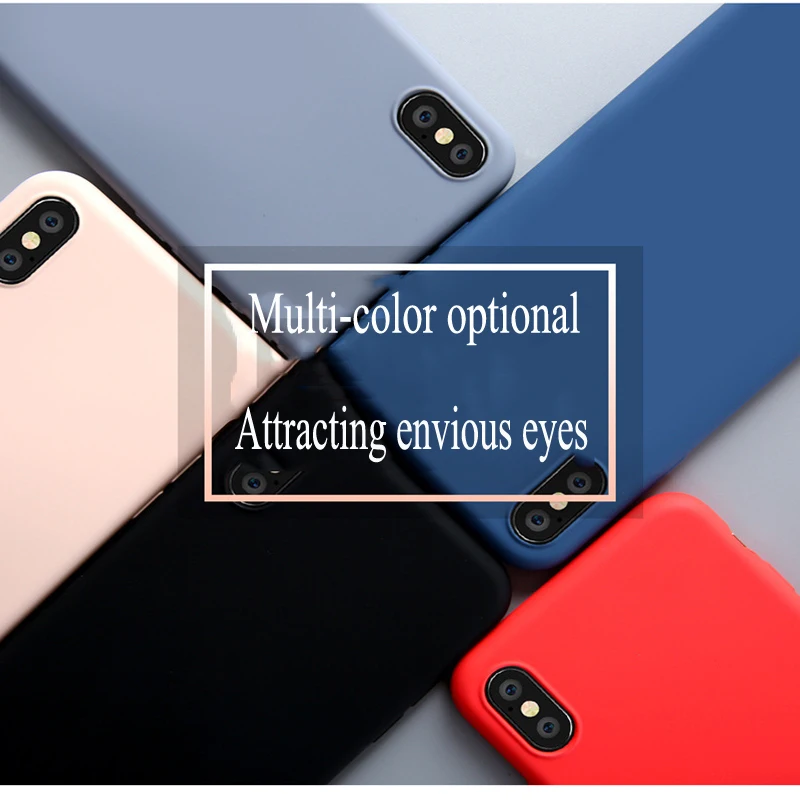 Creative iPhone XR Mobile Shell Apple xs max Liquid State Silicone Phone Case iPhone6S/7/8plus Slim All-inclusive Cover | Мобильные