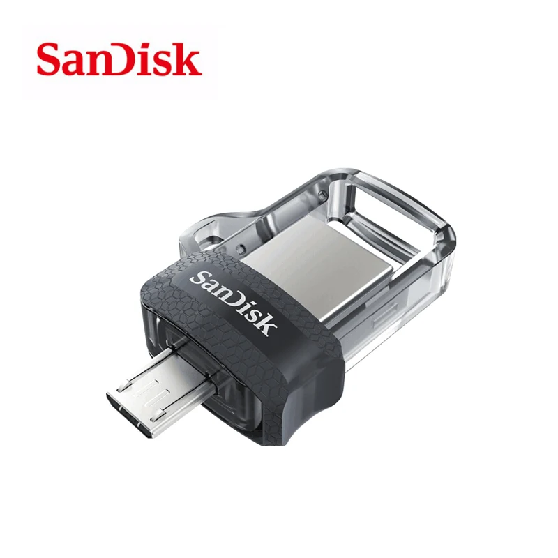 Натуральная двойной флеш накопитель SanDisk крайне высокая скорость OTG USB3.0 на флэшке