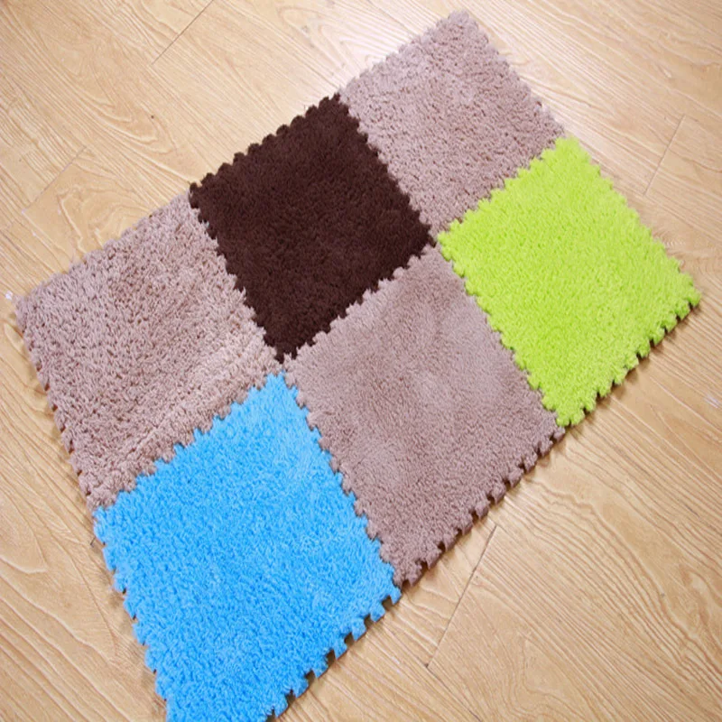 DIY Rubik's Cube Puzzle Carpet Soft Area Rug For Living Room Rugs And Carpets Home Kids Magic Velvet Mat|carpet shaggy|carpet matrugged gear |