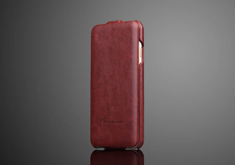 Чехол-книжка из натуральной кожи для Apple iPhone 6 оригинальный с подарочной