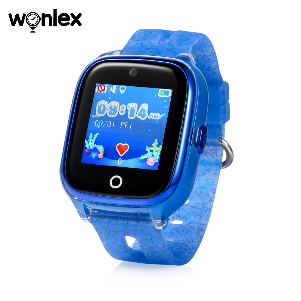 KT01wifi-Dark Blue Wonlex Детские умные Wifi часы водонепроницаемые IP67 плавательные спортивные часы SOS помощь gps позиционирование носимые анти-потеря SeTracker KT01 - Цвет: KT01wifi-Dark Blue