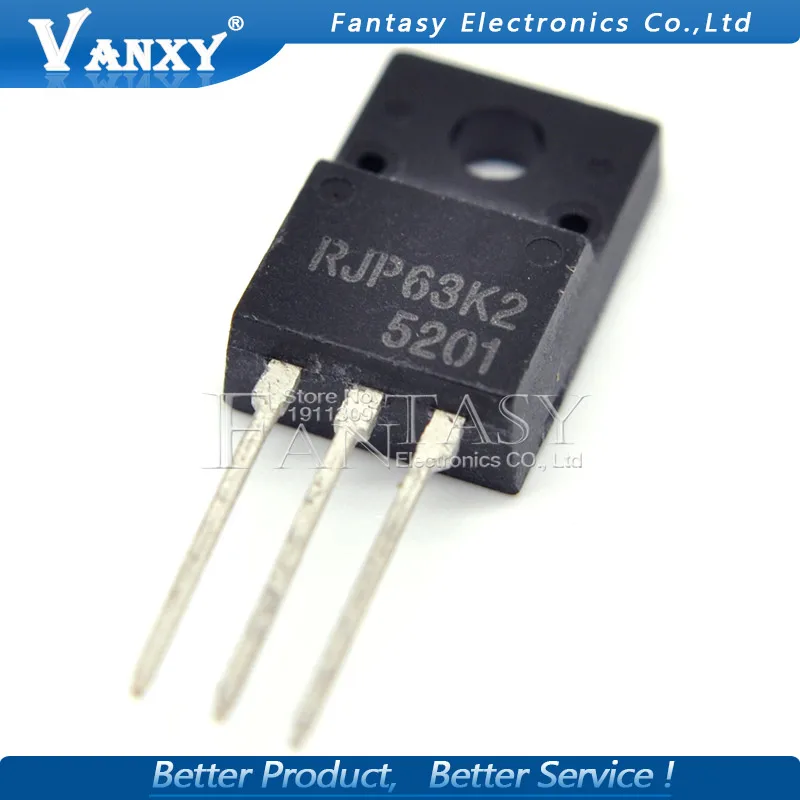 10Pcs RJP63K2 TO-220F 63K2 TO220 RJP63K2DPP TO-220 | Электронные компоненты и принадлежности