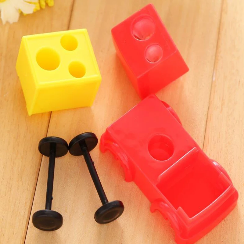 1 шт. новый креативный мультяшный DIY держатель ручки для грузовика Ван точилка