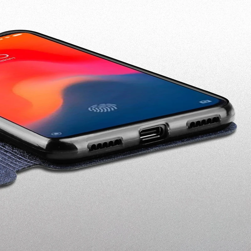 Чехол для xiaomi mi 9, кожаный чехол-книжка Mofi, чехол для xiaomi 9, силиконовый чехол для задней панели из ТПУ mi 9, чехол 6,39 дюйма