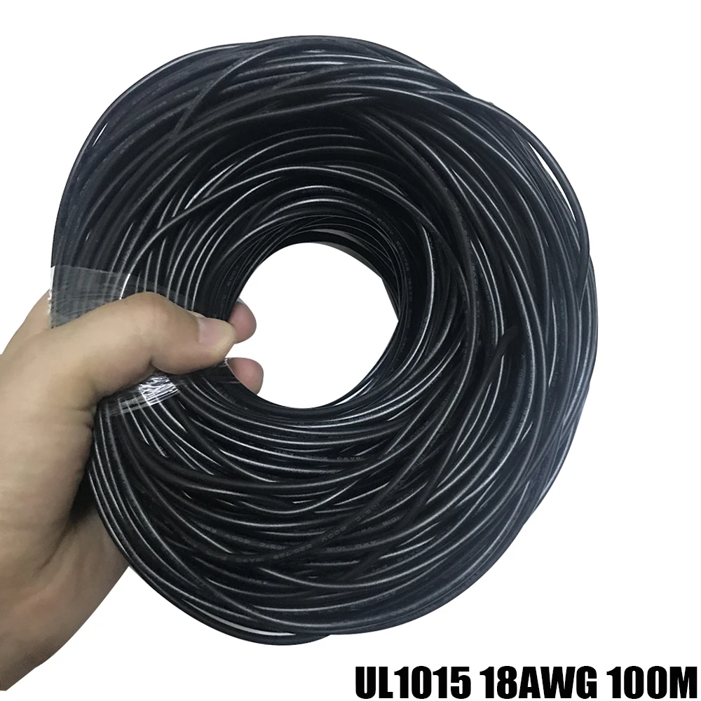 UL1015 18AWG OD 2 8 мм изолированный из ПВХ экологически чистая луженая медная