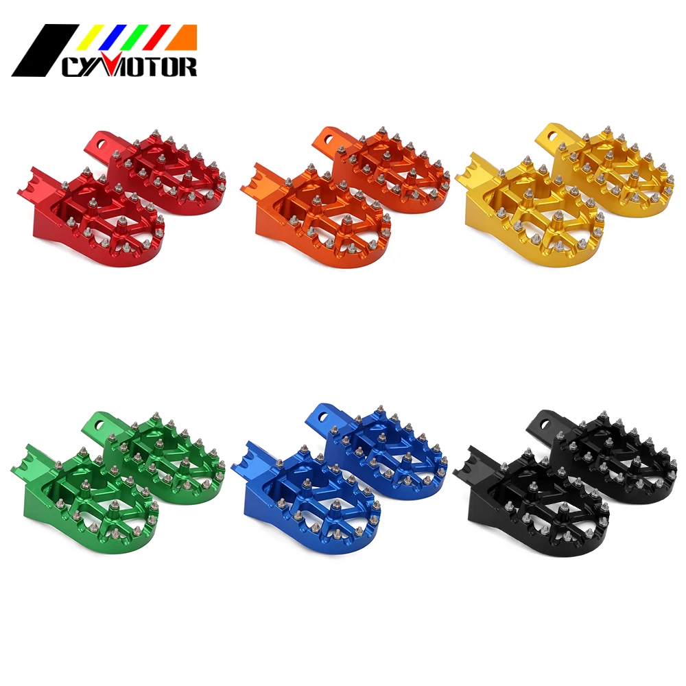 Подножки для мотоцикла CNC подножки педали CRF XR 50 70 110 Omp Demon X WPB Orion M2R Lucky MX