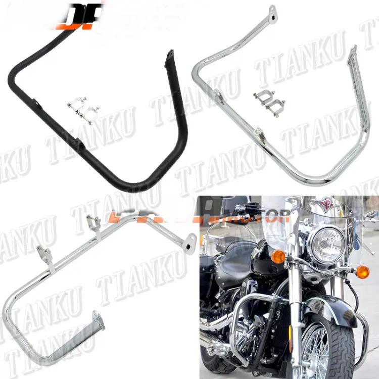 Металлическая защитная полоса двигателя мотоцикла для Kawasaki Vulcan VN 900 Custom 2007-2013 VN900