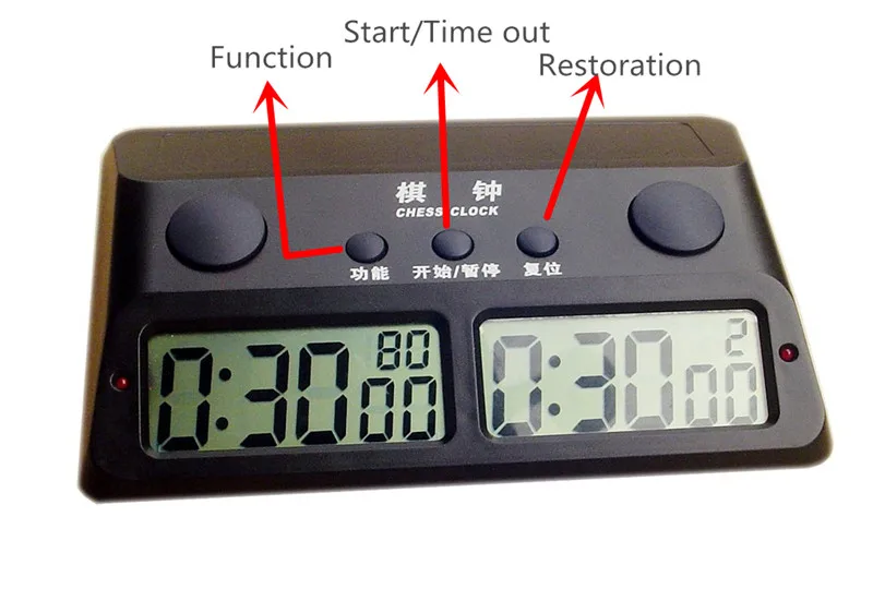 1 компл. профессиональный компактный цифровой шахматные часы прикинь Подпушка