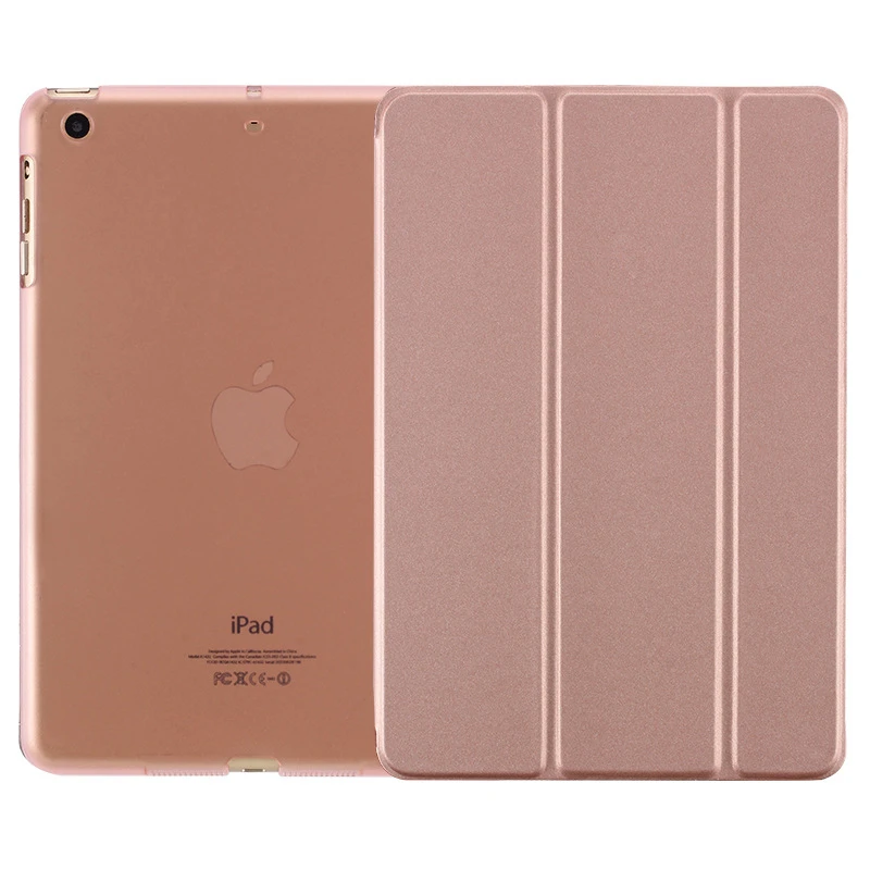 Ультратонкий смарт чехол из искусственной кожи для Apple нового iPad 9 7 дюйма 2017 2018