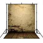 Винтажный Виниловый фон для фотосъемки гранж стена деревянный пол для детской портретной съемки фотосессия Фотостудия