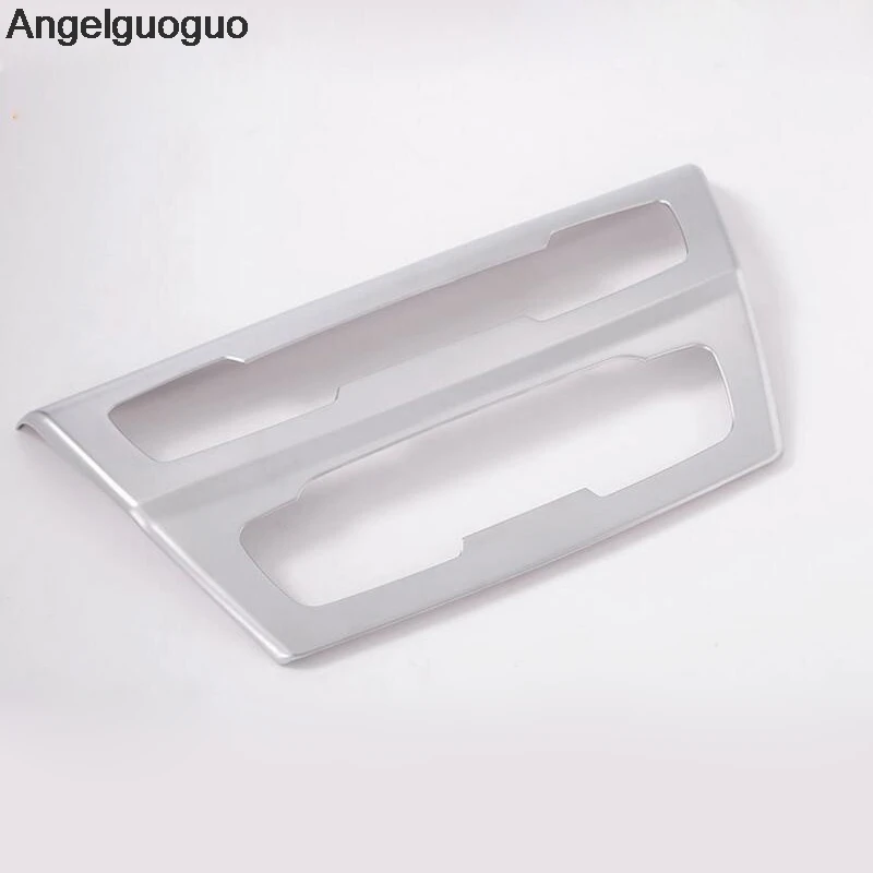 Angelguoguo декоративная крышка для автомобильной консоли CD панель наклейка Рамка BMW X1