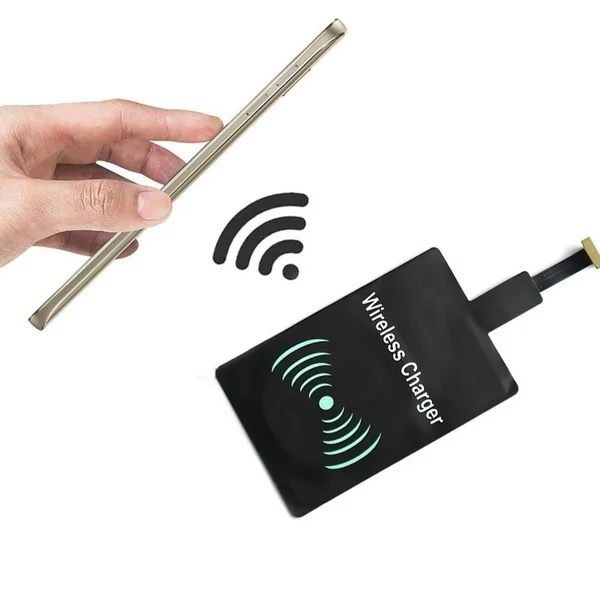Qi Wireless Charger Receiver 5V 1A Universal Iphone Android Cell Phone for Smartphone Portable Charging | Мобильные телефоны и