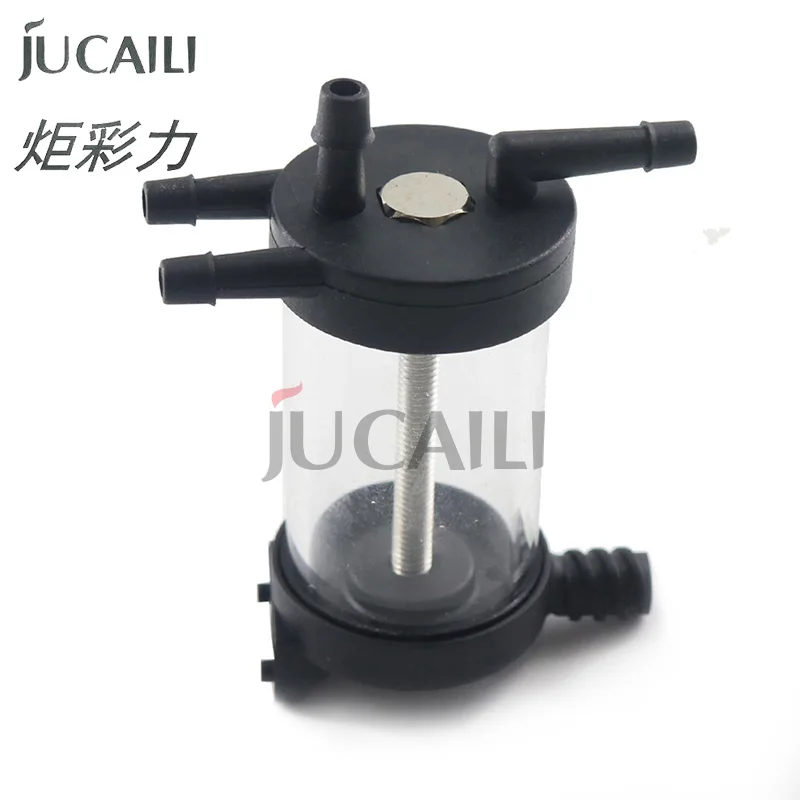 

Jucaili 1pc Inkjet printer Gongzheng ink filter bottle for Wit-color GZ3204AU / GZ3028AU ink plastic ink buffer filter