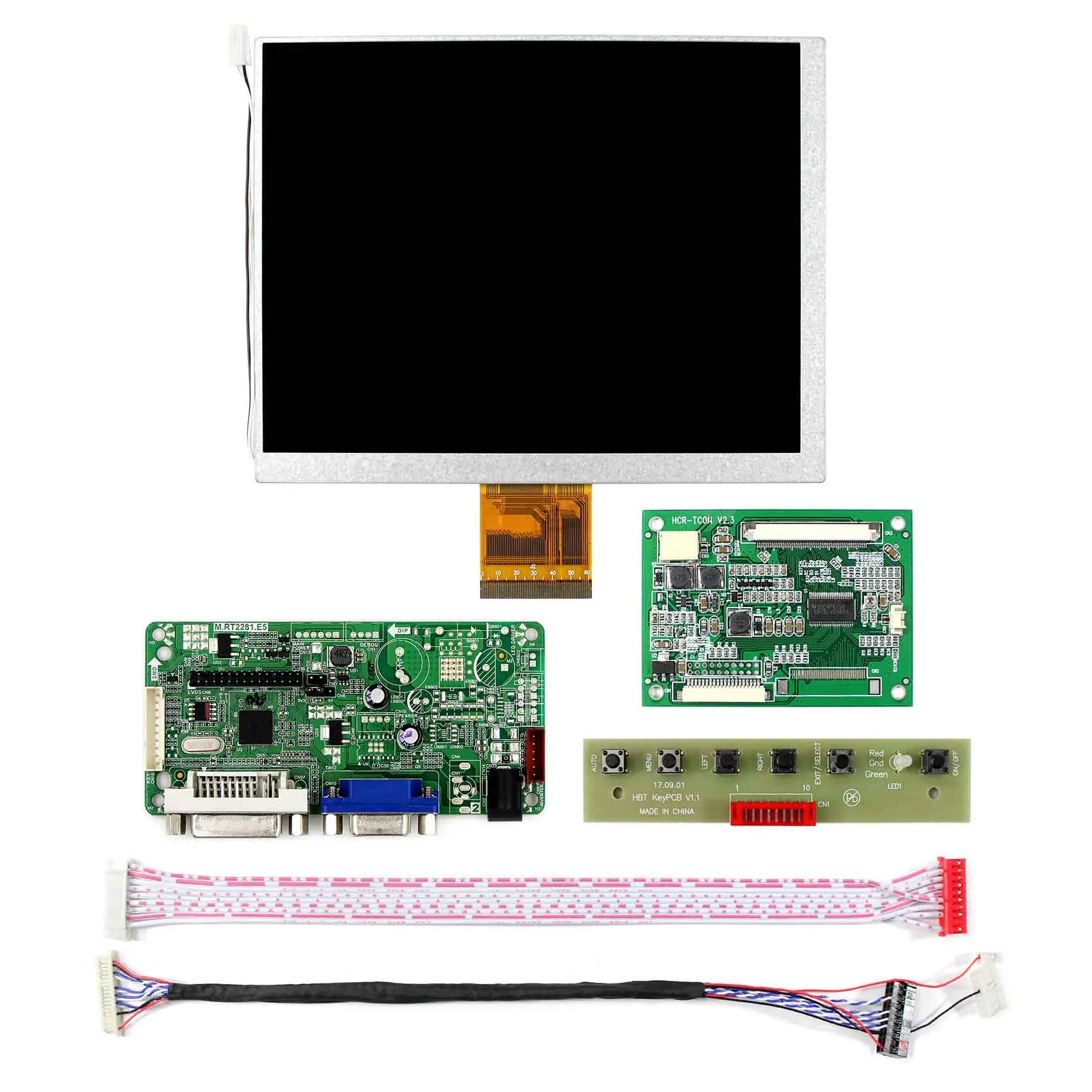 7 дюймовый 800x600 CLAA070MA0ACW ЖК экран LVDS TTL Tcon плата DVI VGA контроллер|board board|screen 7screen controller