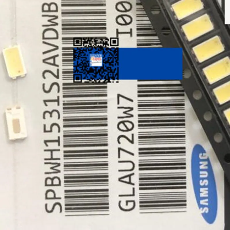 200 шт./лот для ремонта подсветки телевизора с Samsung 5630 SMD 5730 Светодиодные лампы 3