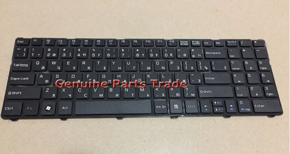 Оригинальная новая Русская клавиатура для MSI CR640 CX640 CX640DX V128862AS1 V128862BS2 OKNO XV6RU01 DNS 0150991