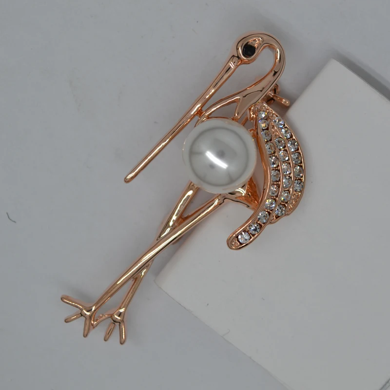 Zhen томоми Лаки животных элегантный японского журавля имитация-жемчужина