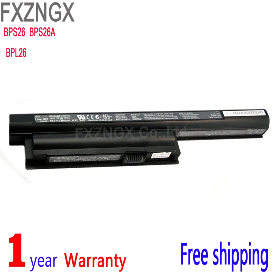10 8 V 44Wh Новый VGP BPS26A ноутбук Батарея для SONY VPC EG VPCEG11 VPCEG16FM/L VPCEG2D BPL26 серии|Комплекты