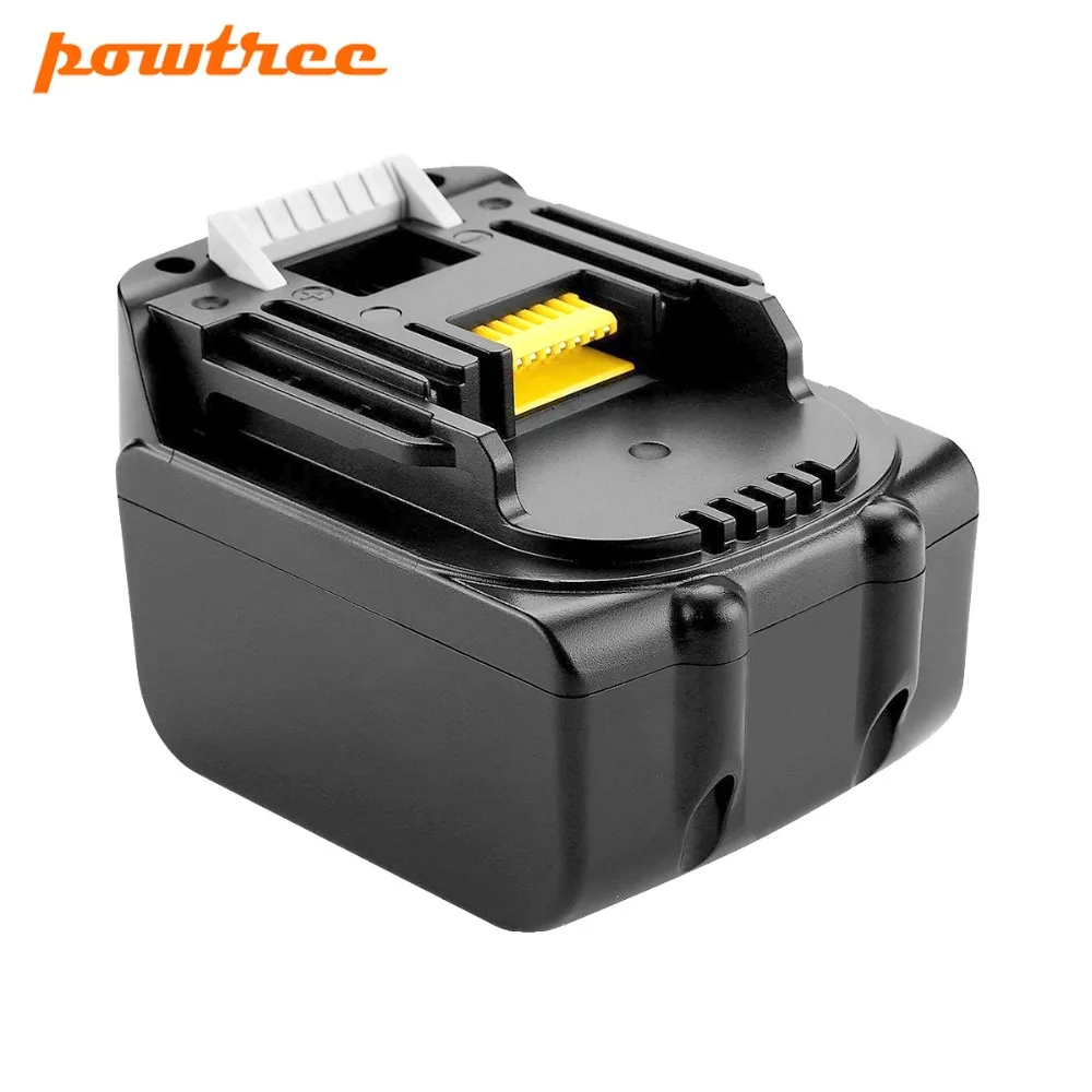 Новый перезаряжаемый литий-ионный аккумулятор 14 4 В 3000 мАч Powtree для Makita BL1430 LXT200 BL1415
