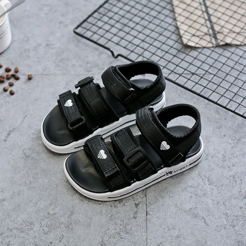 2019 г. Летние повседневные спортивные пляжные сандалии для маленьких мальчиков и