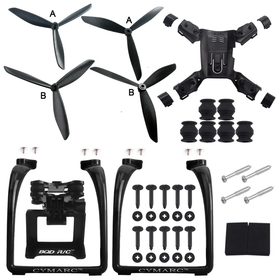 Обновленные лопасти пропеллеры для HUBSAN H501S H501C H501A аксессуары радиоуправляемых