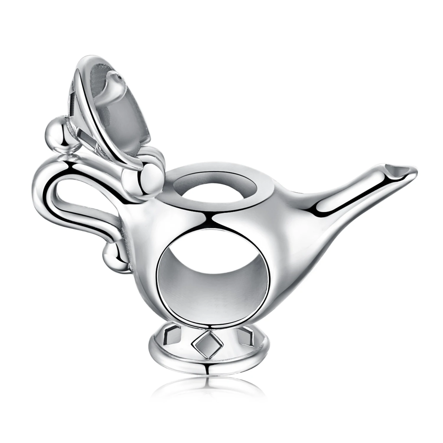 JewelryPalace Magic Lamp 925 Sterling Silver Beads Charms Fit Bracelets Bangles Fashion Women Jewelry DIY For | Украшения и