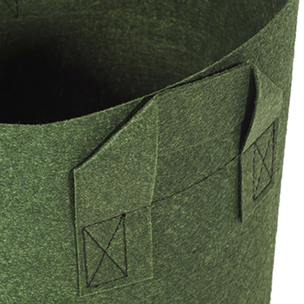 Дерево Ткань горшки для выращивания мешок Контейнер проращивания горшок