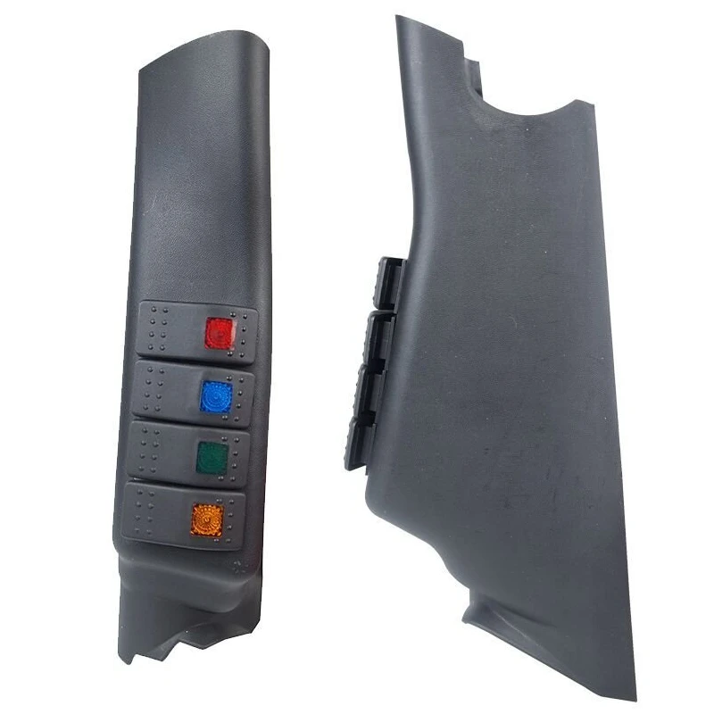 Левый столб переключатель Pod Панель + 4 Кулисные Переключатели для Jeep Wrangler 2011 2012 2013