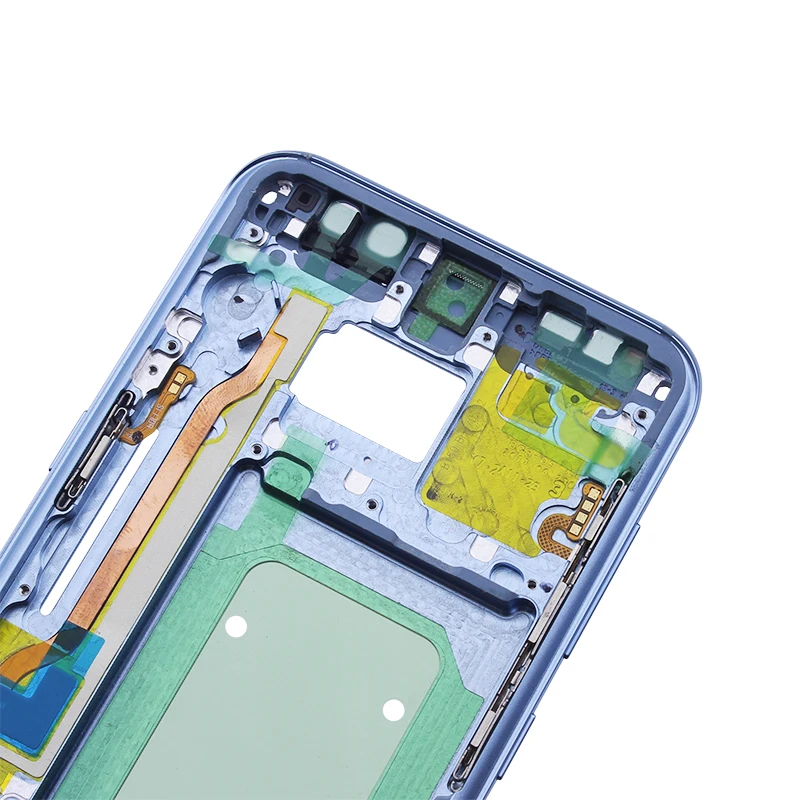 Netcosy для samsung S8 G950 S8 Plus G955 пластина средней рамы с ободком Крышка корпуса Замена для samsung S9 G960 S9 Plus G965
