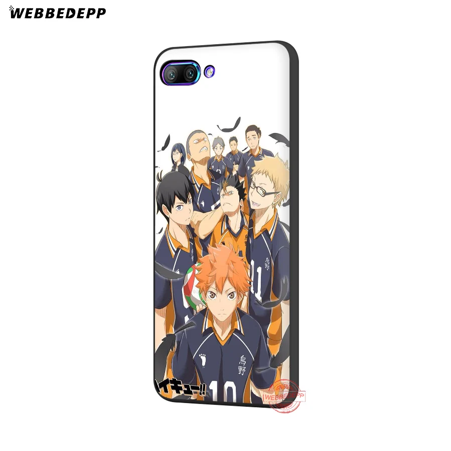 WEBBEDEPP Модный чехол Haikyuu для Honor 20 10 9 9X 8 Lite 8C 8X 7X 7C 7A 3 ГБ 6A Pro View | Мобильные телефоны и