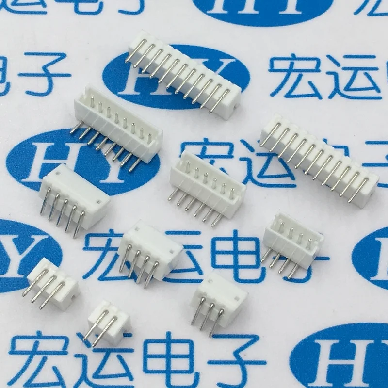 

50 шт. ZH 1,5 мм 2P/3P/4P/5P/6P/7P/8P/9P/10P прямоугольный штырь Женский Разъем