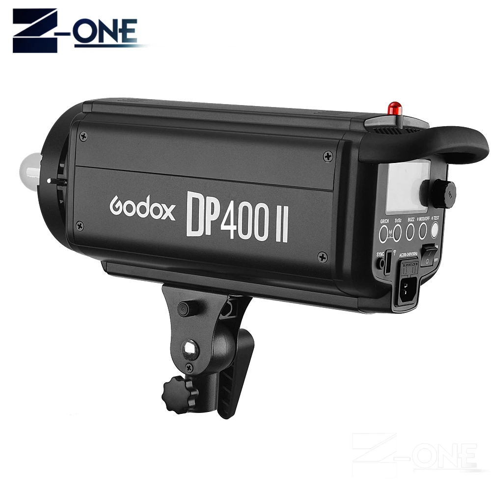 Беспроводная студийная стробоскопическая вспышка Godox DP400II 400 Вт 2 4G 400Ws GN65
