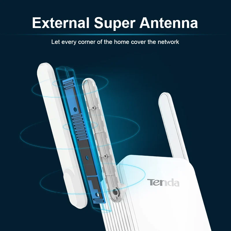 Tenda PH15 1000 м Гигабитный беспроводной Wi Fi сетевой адаптер расширитель Комплект