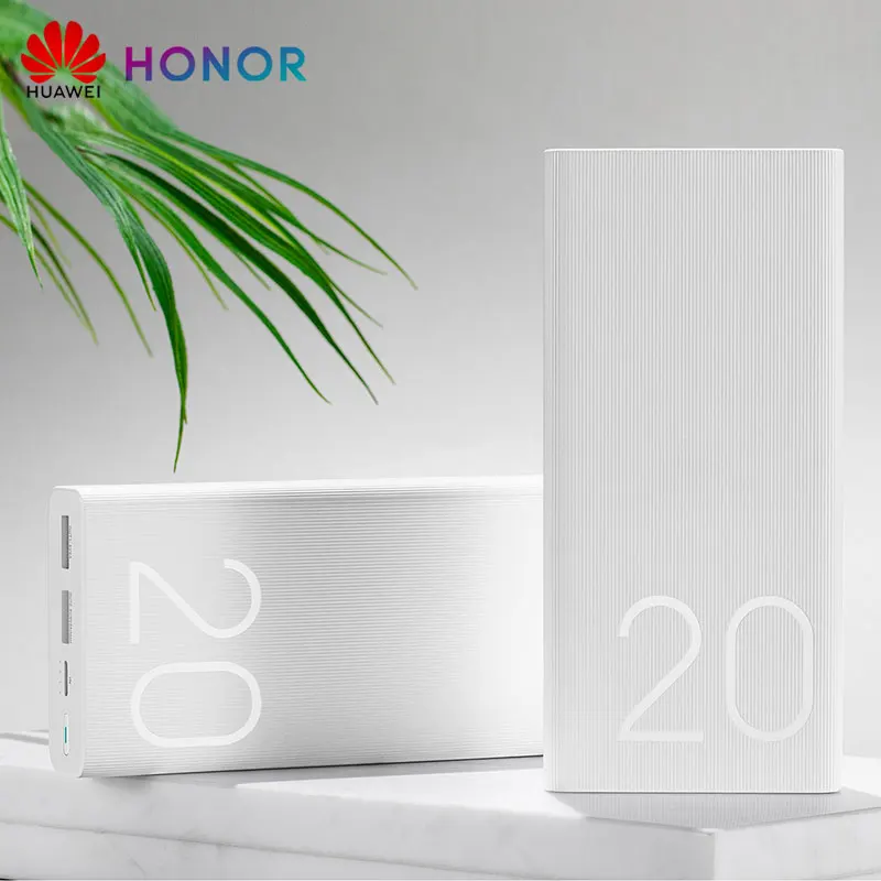 Huawei Honor power Bank 2, 20000 мА/ч, Макс., 18 Вт, двусторонняя быстрая зарядка, портативный внешний аккумулятор для Honor 10, Note 10, V20, Play Magic 2, Nova 3, 4