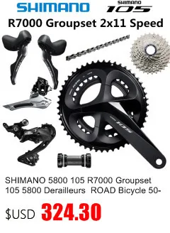 SHIMANO R7020 набор групп 105 R7020 Гидравлический дисковый тормоз переключатель дорожный велосипед R7020 R7070 переключатель Передний Задний переключатель