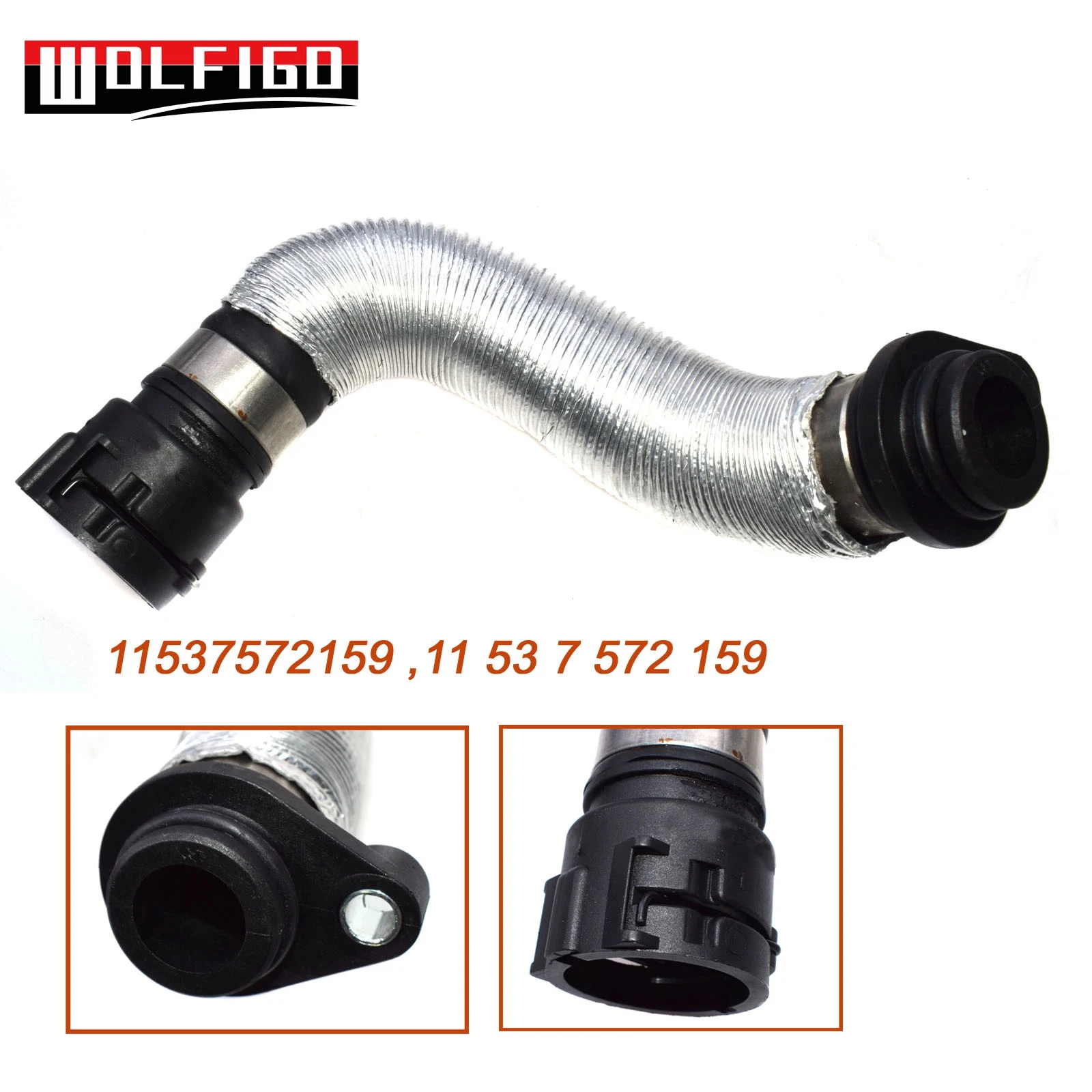 WOLFIGO новый шланг радиатора для воды BMW X1 Z4 E93 E92 E91 E90 E84 E85 E87 E88 11 53 7 572 159 530 647
