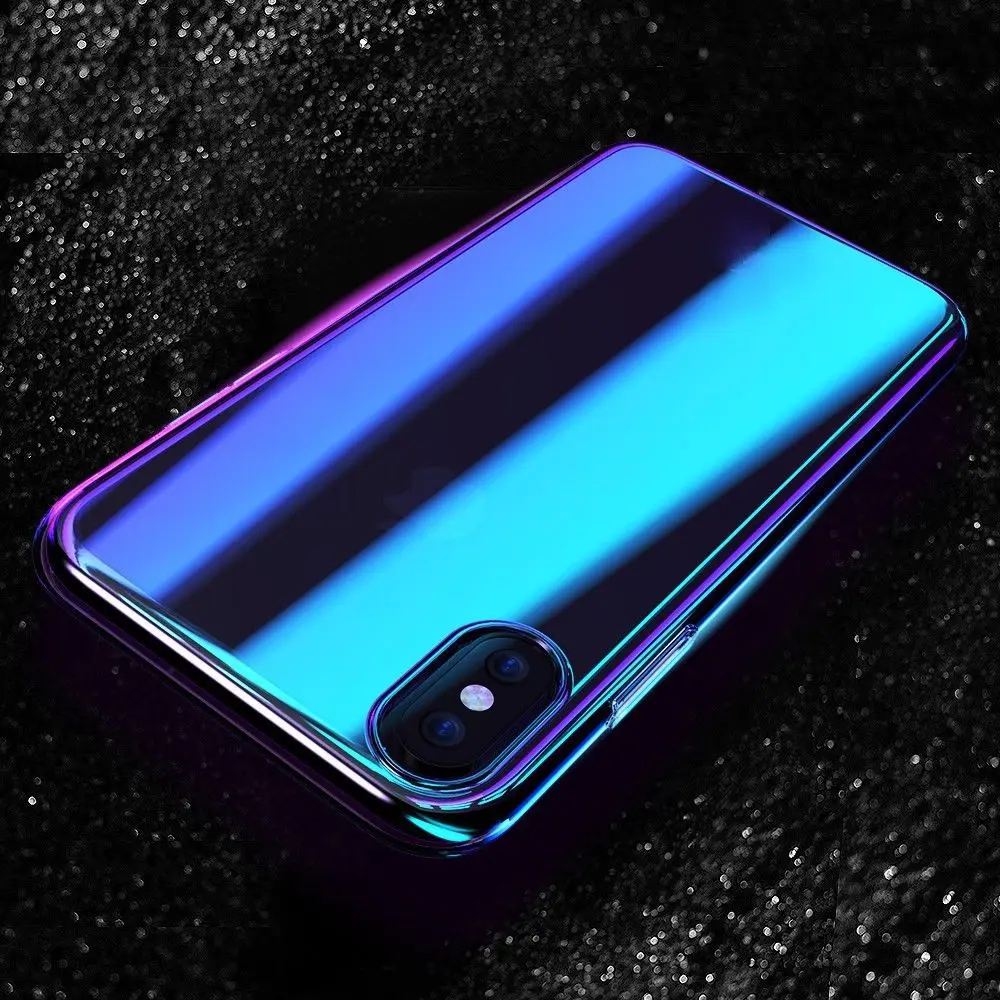 Для iPhone X XS MAX чехол для телефона PC с покрытием Fundas Capa 10 Ультратонкий XR 7 8 Plus Чехлы