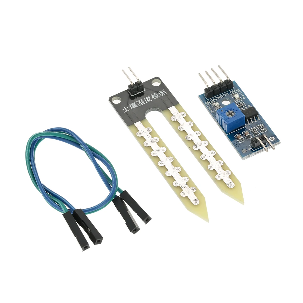 Модуль датчика влажности почвы гигрометр с автоматическим поливом для Arduino 5 шт. |