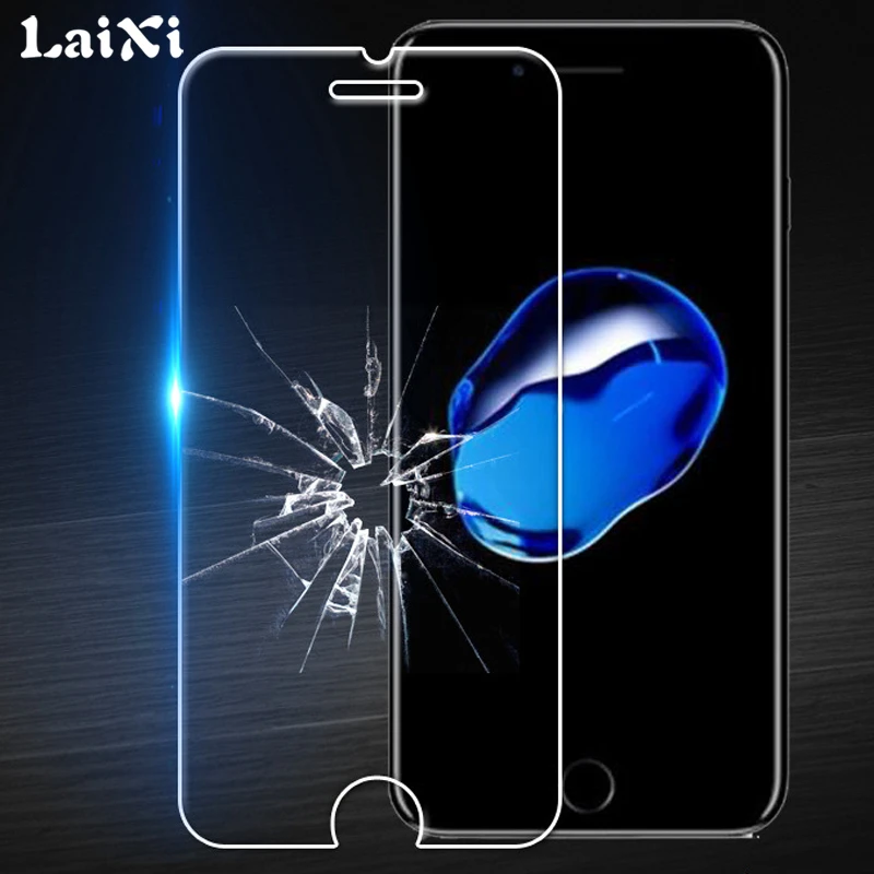 Laixi для iPhone 7 6 закаленное стекло 6s 5 s X XS max 8 plus Защитная пленка экрана Apple x