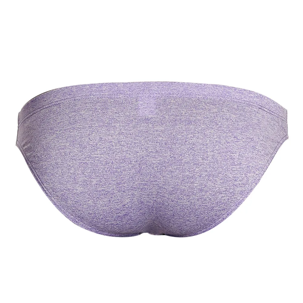 Мужские хлопковые трусы сексуальное нижнее белье с низкой талией треугольные