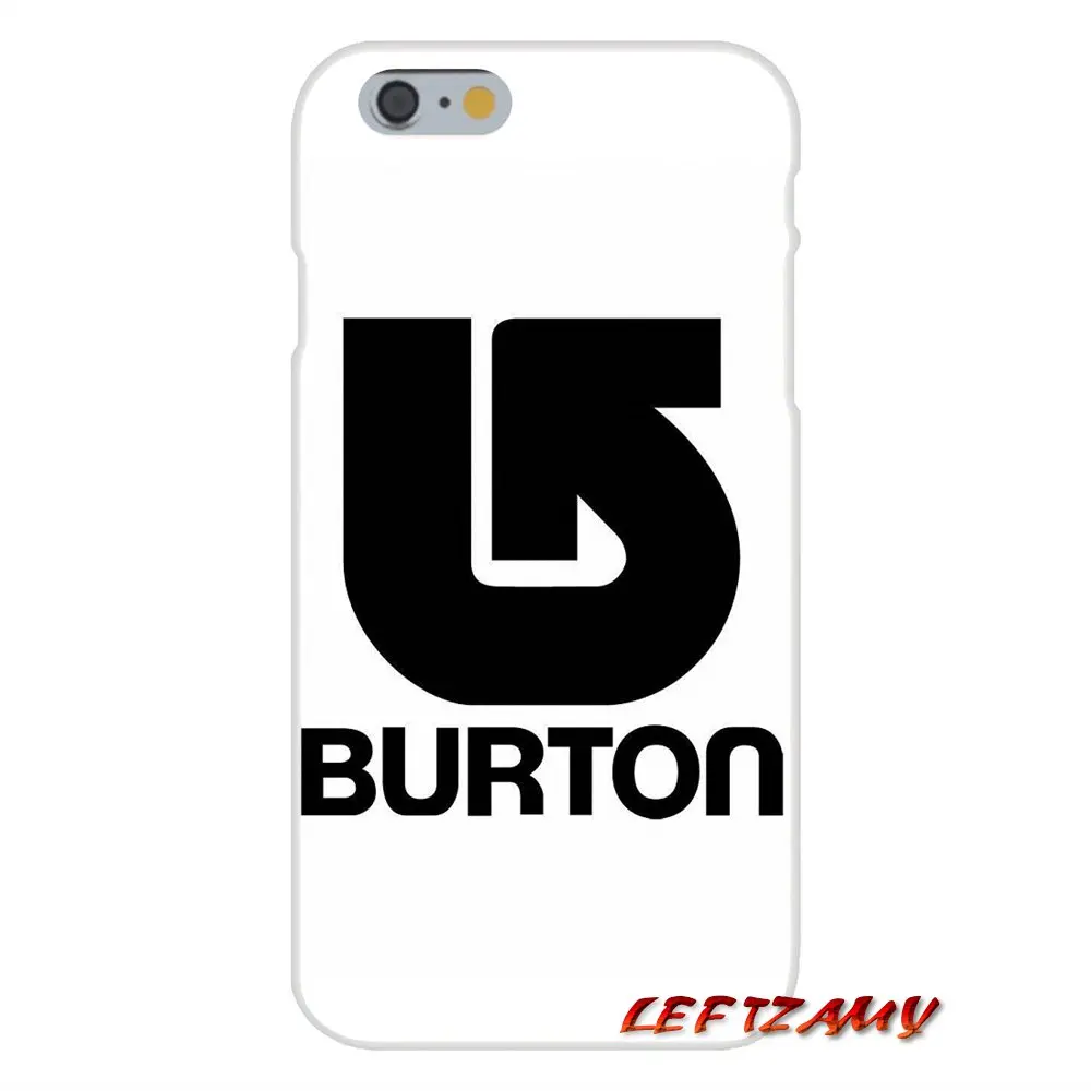 Burton для iPhone X 4 4S 5 5S 5C SE 6 S 7 8 плюс аксессуары телефон оболочки охватывает |