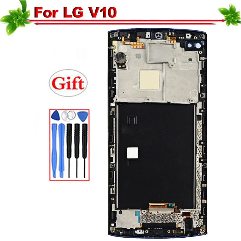 100% тестирование для LG V10 H960 H961 H968 H900 H901 VS990 RS987 ЖК дисплей Дисплей Сенсорный экран