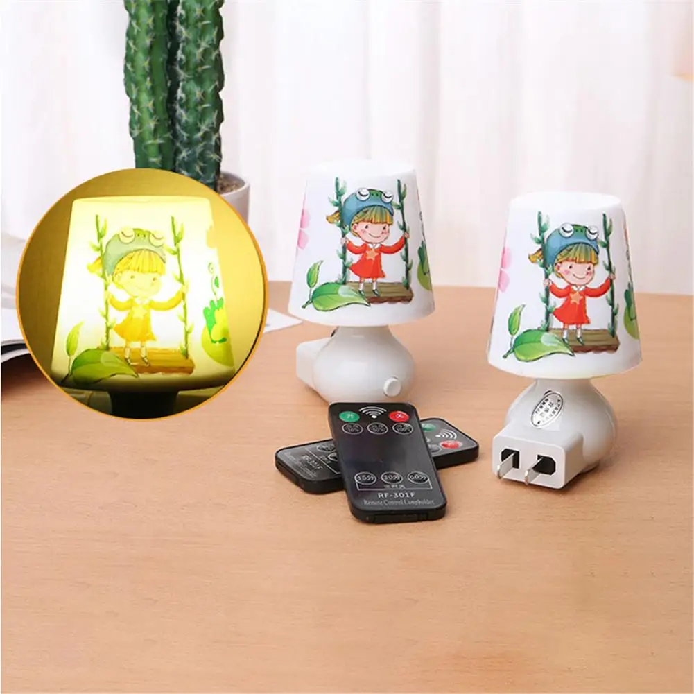 

Mini Night Light Novelty Baby Feeding Lamp Baby Kids Emergency Light Creative LED Breastfeeding Bedroom Remoto Control