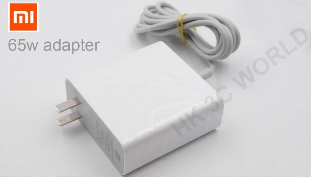 Крепление для спортивной камеры Xiao mi USB-C Мощность адаптер 65 Вт 45 Вт Тип-C type c Зарядное устройство mi ноутбук Air pro 13,3 15,6 Мощность адаптер зарядного PD 2,0 20 V-5 V