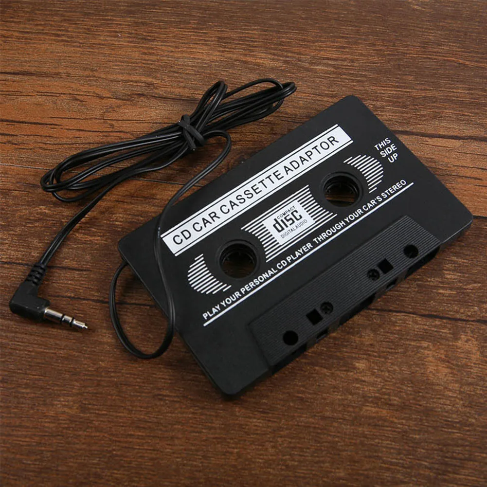 1pcs New Audio Car Cassette Tape Adapter Converter 3.5 MM For Iphone MP3 AUX CD Wholesale | Автомобили и мотоциклы