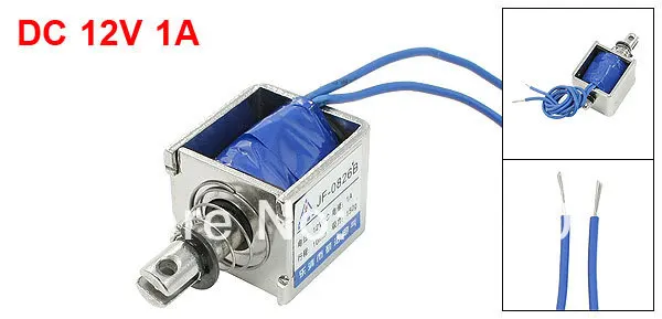 Электрический Линейный электромагнитный Электромагнит с открытой рамой и пуш