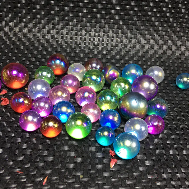 100 г разноцветный кварцевый кристалл Aura титановый висмут фотолампа рандомный