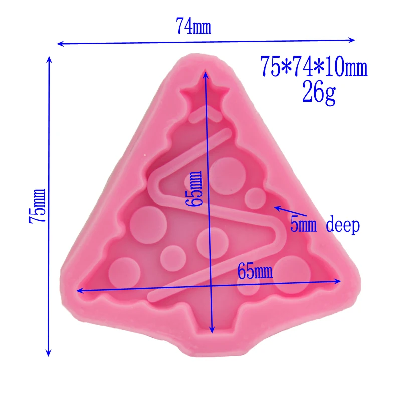 Diy Форма для украшения рождественской елки сахарная конфета шоколадная форма